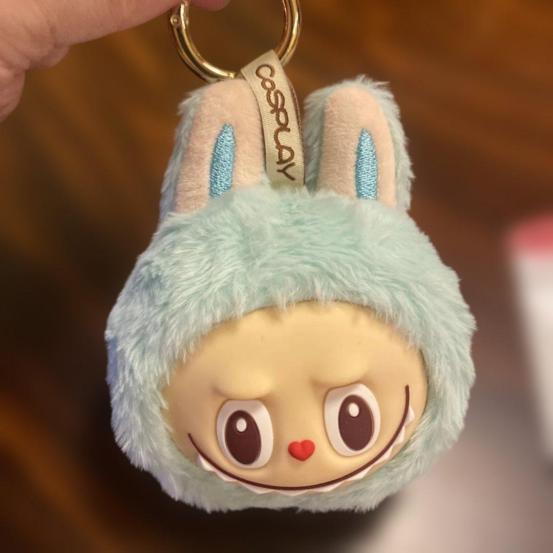 ラブブ 水色のウサギ耳ぬいぐるみキャラクター - メルカリ