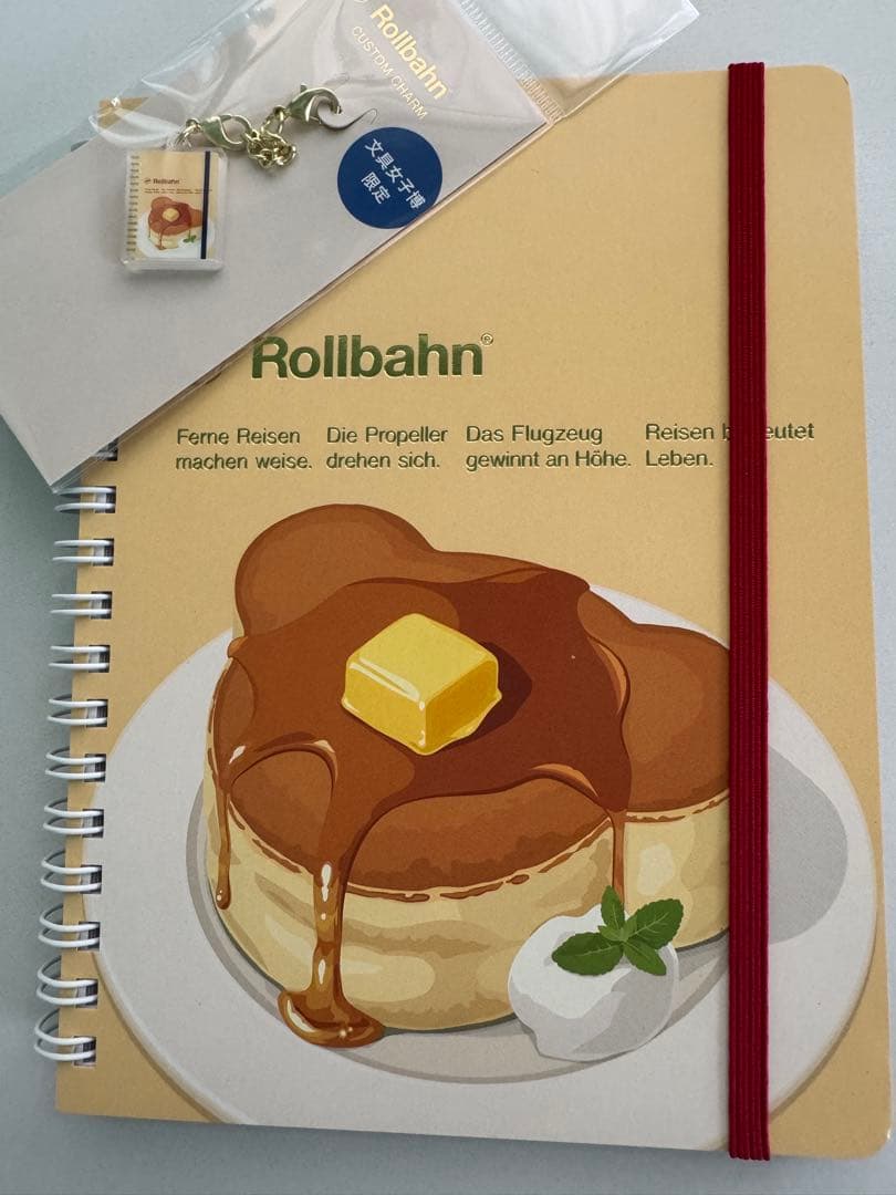 文具女子博限定ロルバーンカスタム パンケーキ ケース チャーム 3点