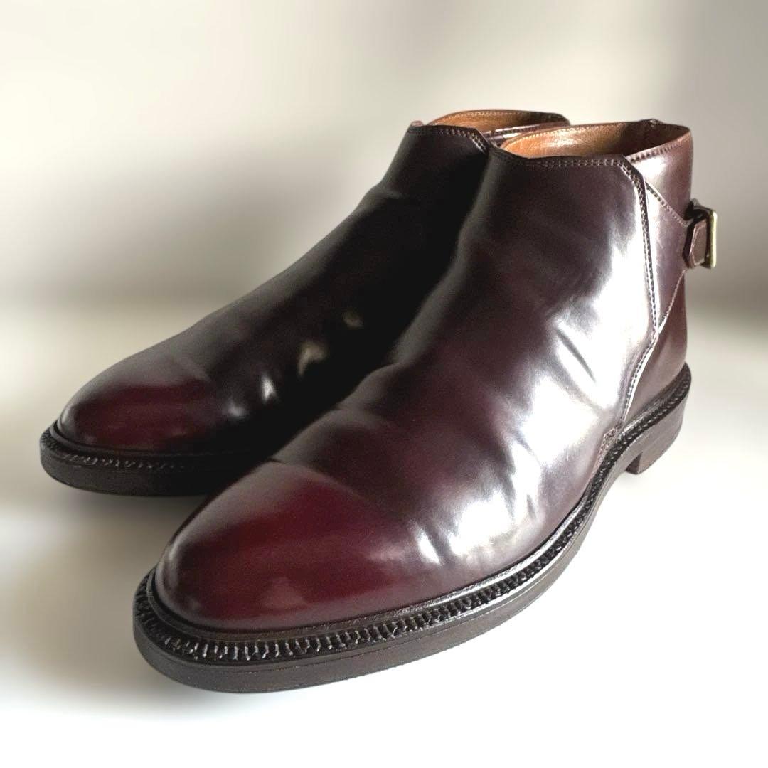 ポロラルフローレン　ジョッパーブーツ　コードバン　イギリス製　UK8E ポロラルフローレン ジョッパーブーツ コードバン イギリス製 UK8E