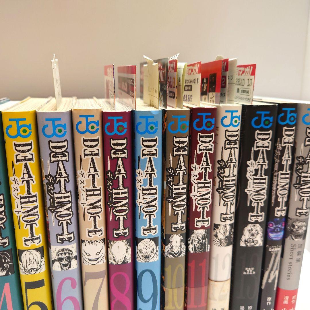 全巻初版】デスノート全巻＋13巻＋14巻＋短編集(帯付き)【特典カード