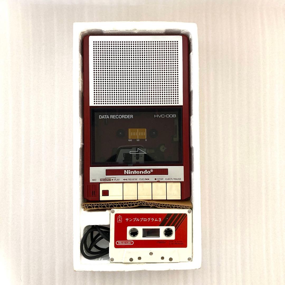 稀少 ファミリーベーシック データレコーダ HVC-008 ファミコン 任天堂