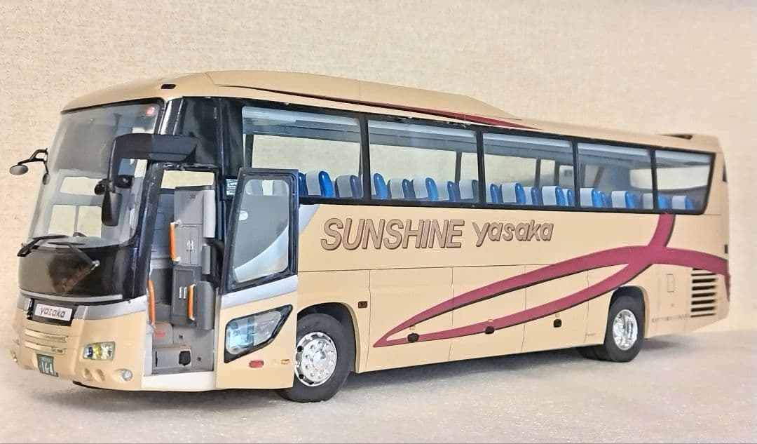 1/32 東京ヤサカ観光バス仕様(日野セレガSHD)素人組立品 - メルカリ