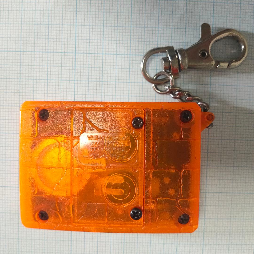 動作確認済み】 デジタルモンスター 初代 クリアオレンジ 透明