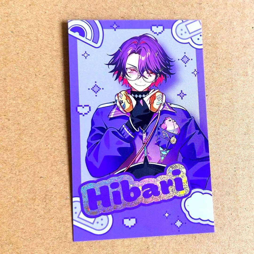 にじさんじデコラモード ランダムチェキ風カード 渡会雲雀 - メルカリ