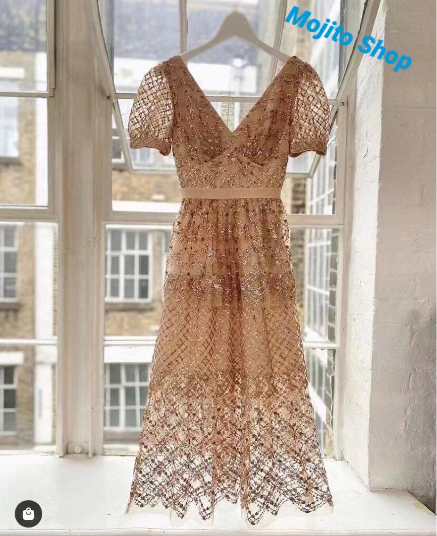 ❇️Selfportrait正規22秋新作セルフポートレートワンピース