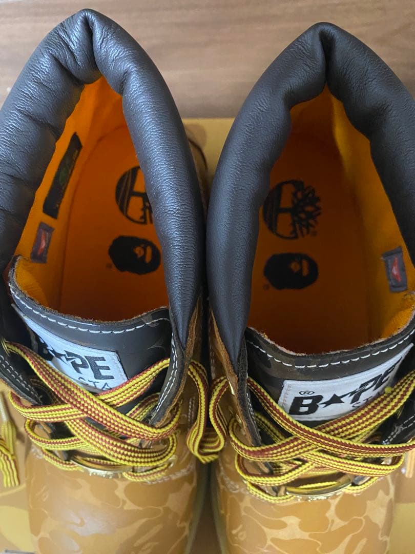 Timberland×BAPE チャッカブーツ 28.5cm