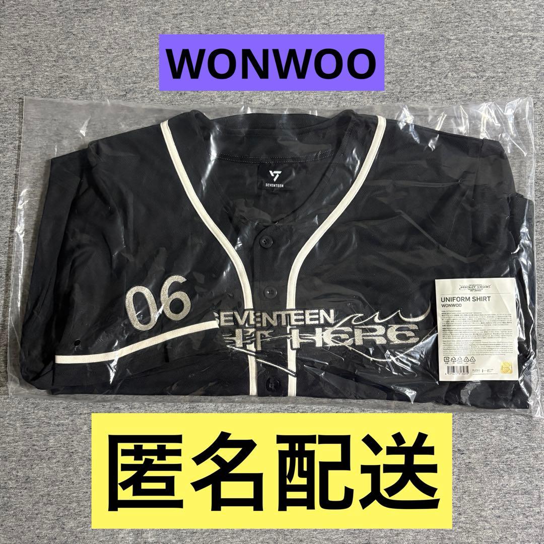 SEVENTEEN☆RIGHT HERE JAPAN☆ユニフォームシャツ☆ウォヌ - メルカリ