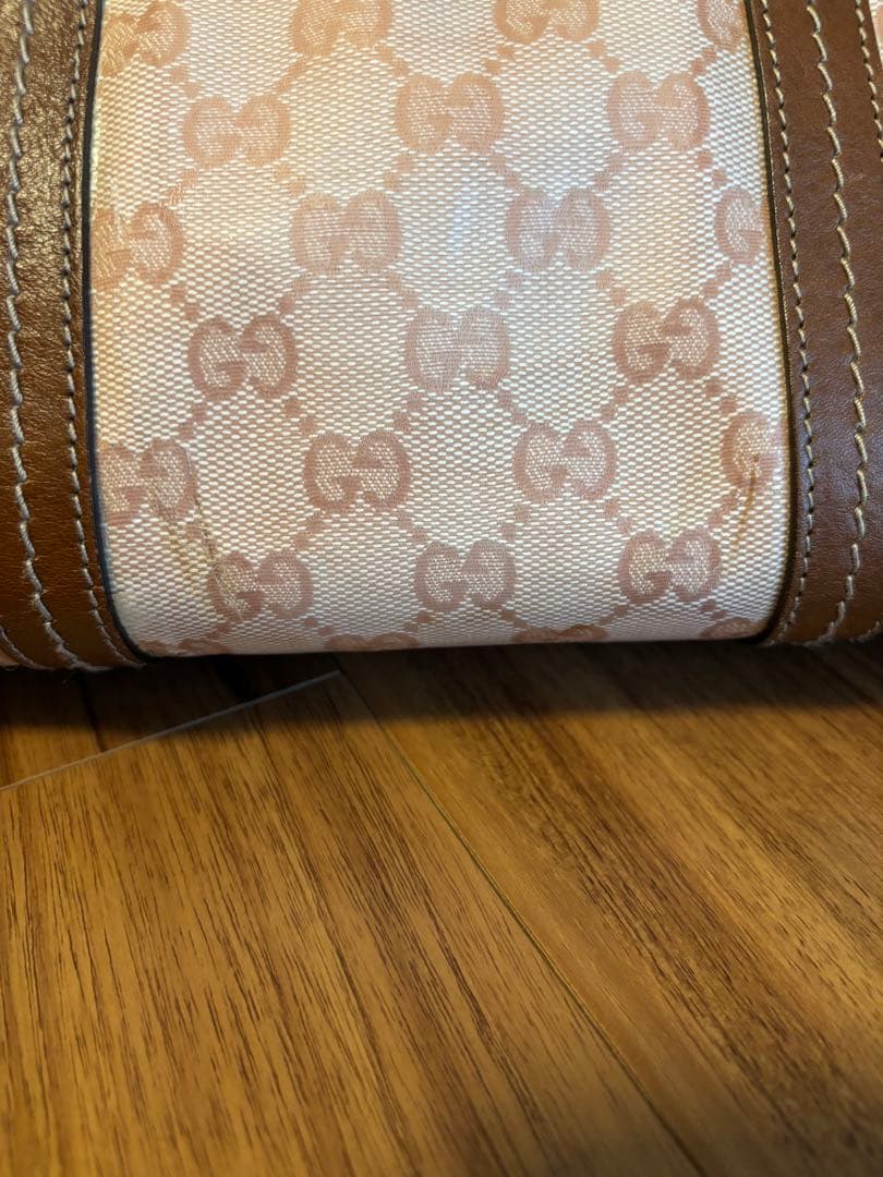 松木ホロみ様専用 グッチ GUCCI ミニボストンバッグ ピンク バッグ