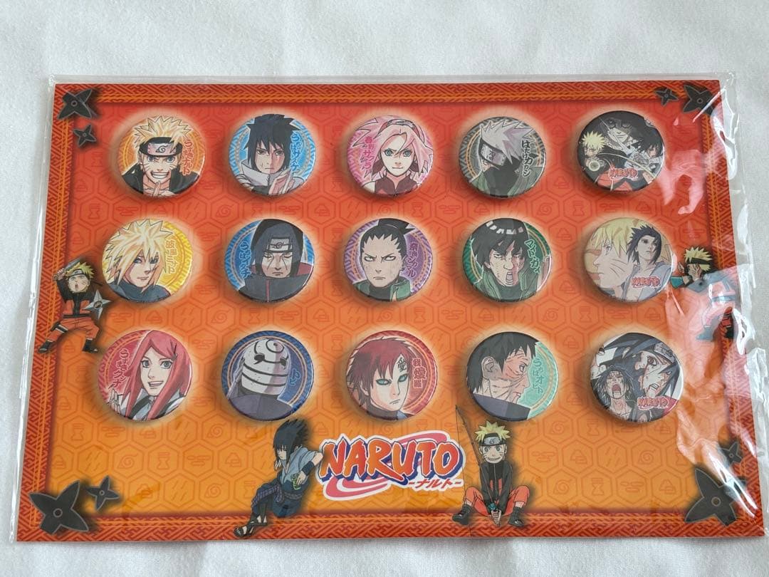 ジャンプフェスタ2013 NARUTO 缶バッジセット