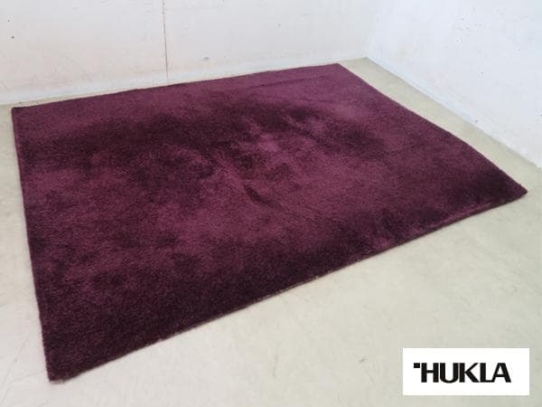 展示品■フクラ■マルチシャギーラグ■カーペット■パープル■244x180cm■ 展示品□フクラ□マルチシャギーラグ□カーペット□パープル