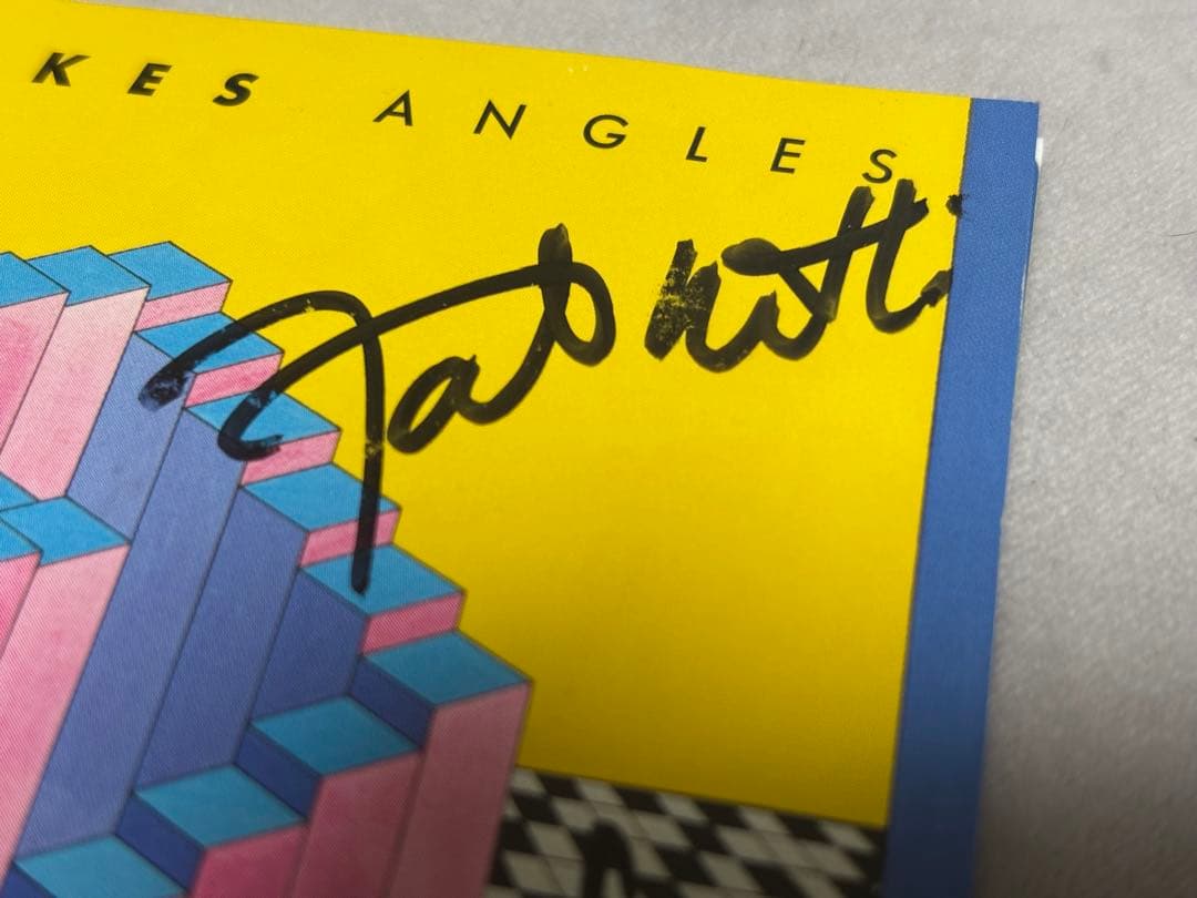 レア ストロークス 直筆サイン CD THE STROKES アングルズ - メルカリ