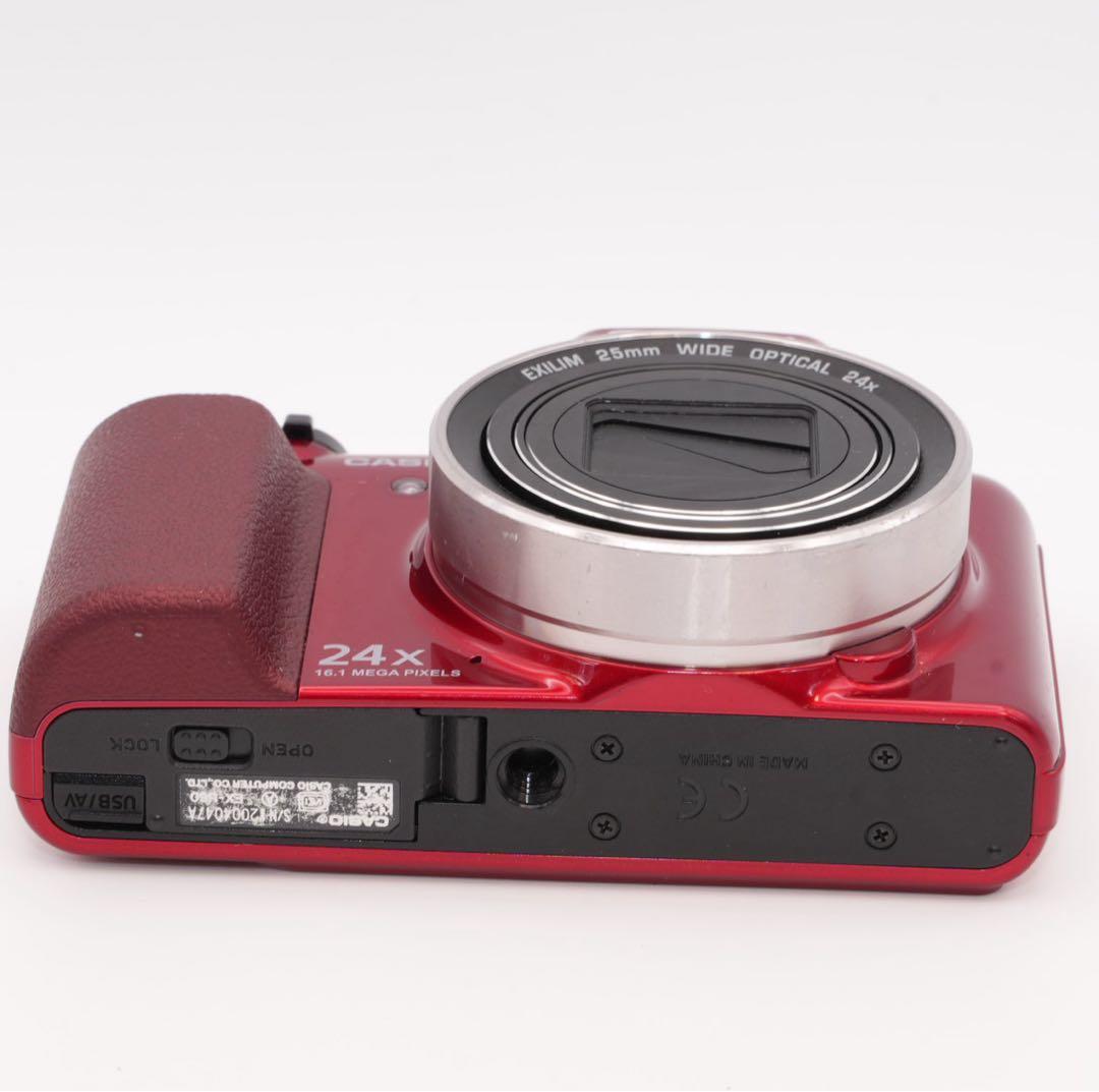 動作品】CASIO EXILIM EX-H60 デジカメ 赤 作例アリ