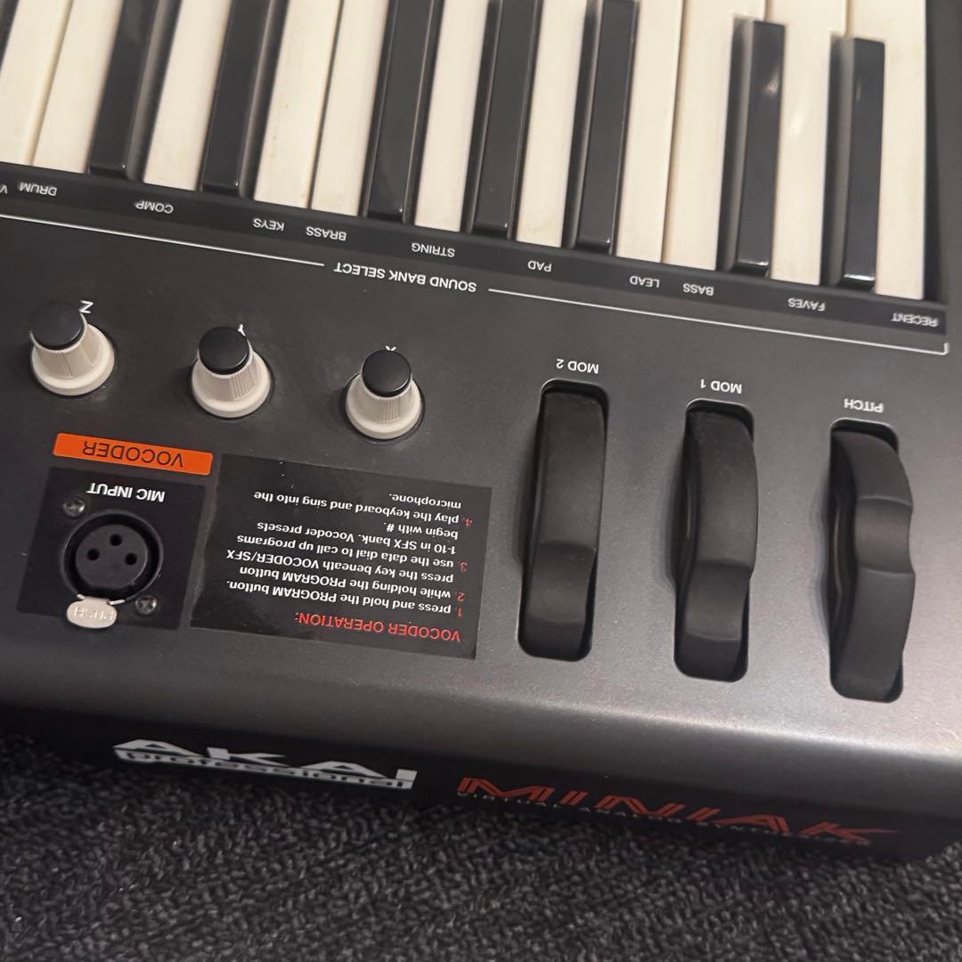 AKAI MINIAK シンセサイザー 動確済 #2 - メルカリ