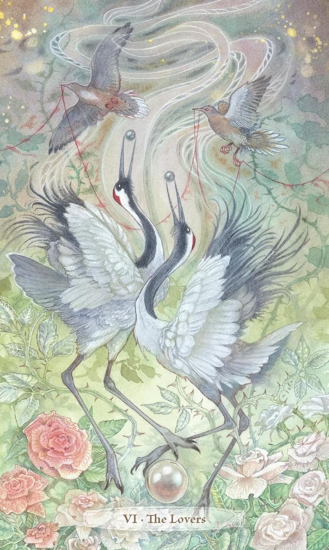 正規品タロットカード】人気作者の繊細なアート作品✨生命力あふれる緑