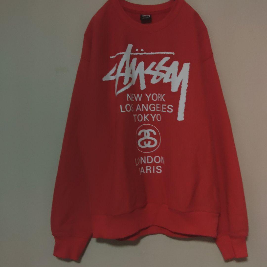 Stussy L トレーナー 日曜日までお値下げ中 ステューシー STUSSY STOCK SEOUL ステューシー スウェット トレーナー