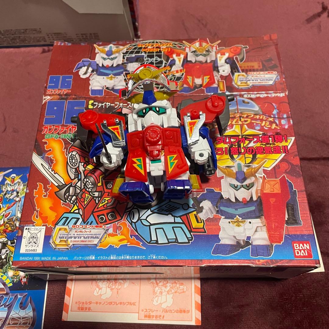 元祖SDガンダム ガンファイヤー ファイヤーブレイザー セット - メルカリ