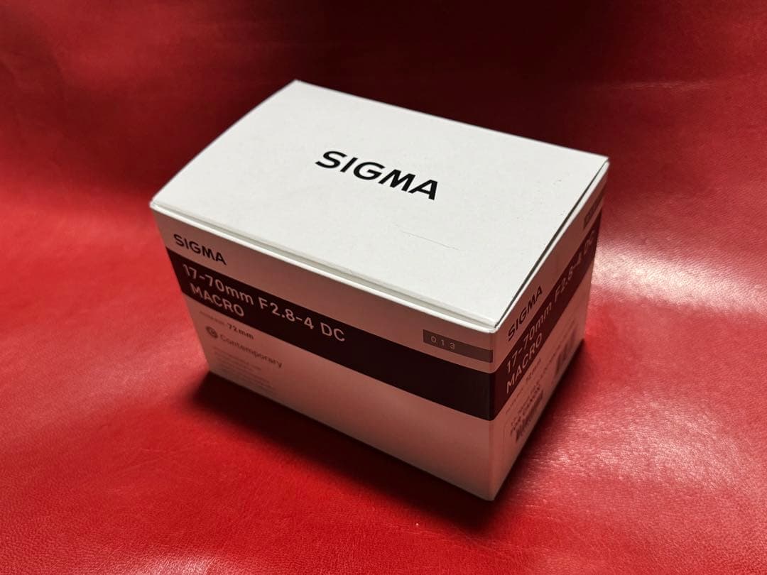レンズ(ズーム) SIGMA 17-70mm F2.8-4 DC HSM MACRO Canon