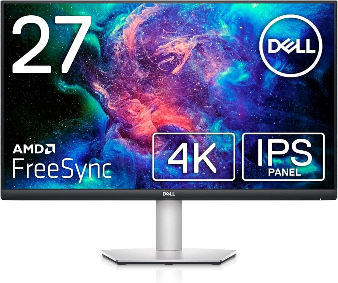 Dell 27インチ 4K モニター (スピーカー付) 型番：S2721QS Amazon.co.jp: 【Amazon.co.jp限定】Dell S2721QS 27インチ 4K