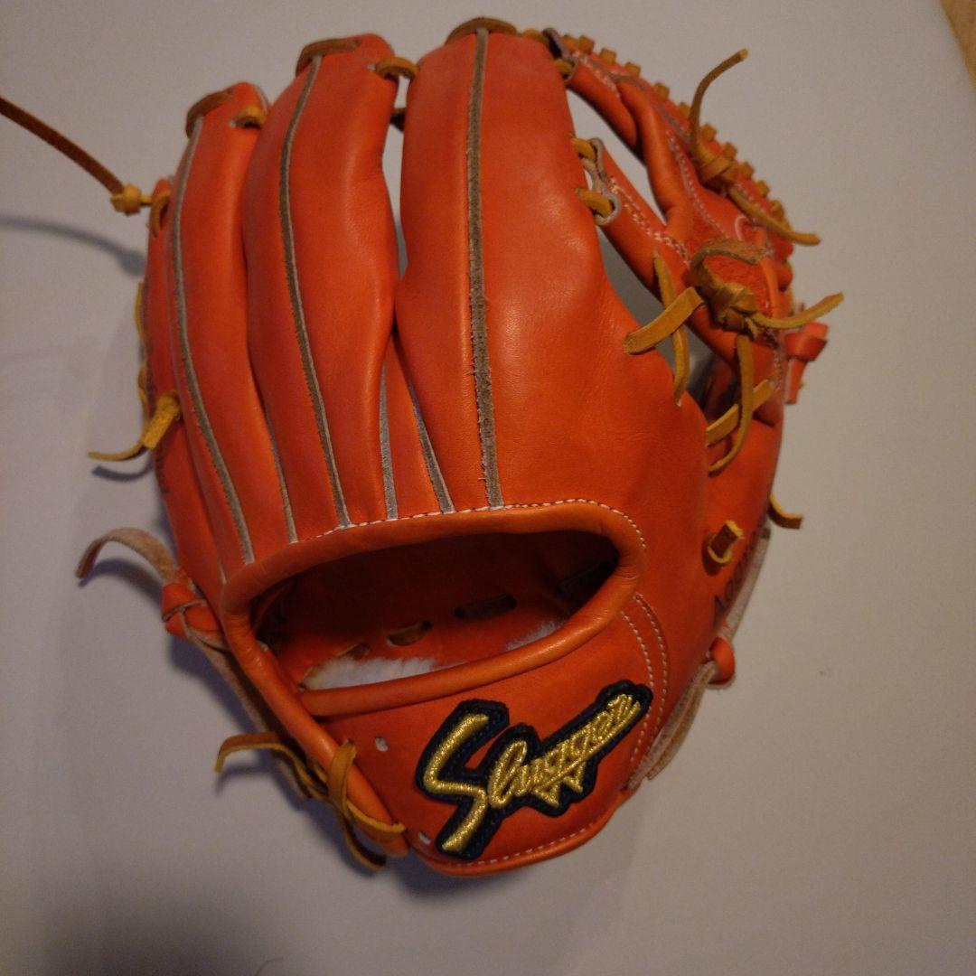 【廃盤？】久保田スラッガー　硬式グローブ KSG-24MU 久保田運動具店 硬式 久保田スラッガー 内野手用 KSG-24MS [右利き用