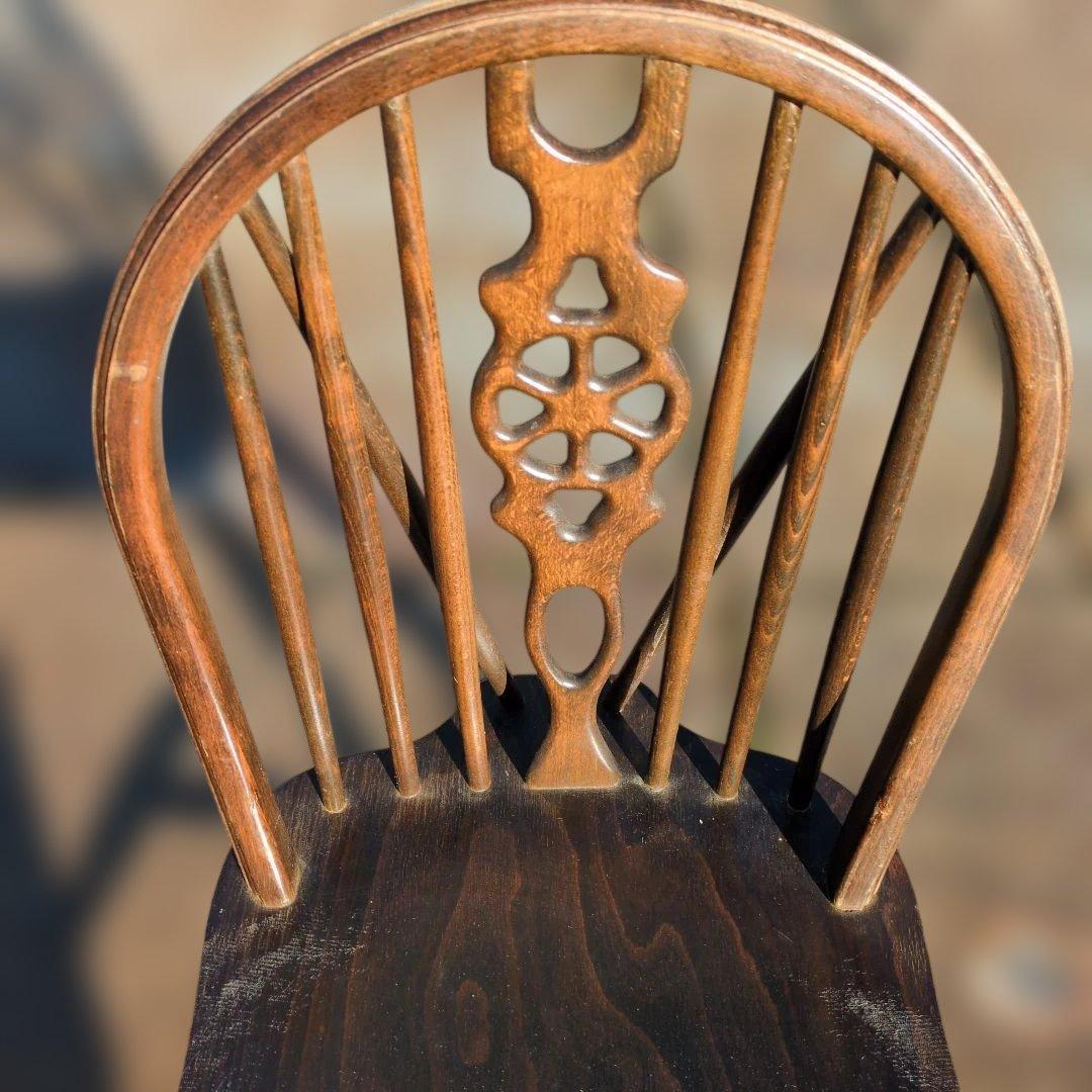 ブレースバックチェア② ウィンザー ダイニング ヴィンテージ レトロ