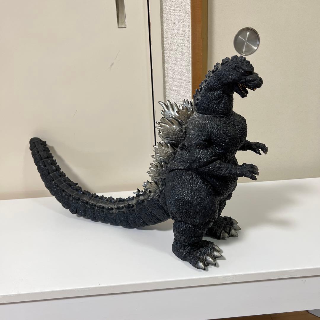 ゴジラ 新3代目4代目 ビッグサイズ ソフビ 絶版品 1991 - メルカリ