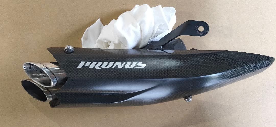 I*i様 PRUNUSスリップオンマフラー　YZF-R25/R3/MT-25/0