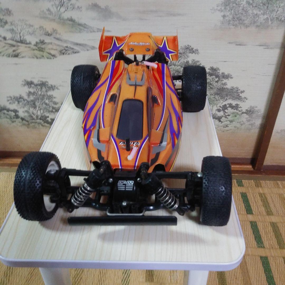 の*る様 TAMIYA ホビーラジコン オレンジ 紫 タミヤ セミアッセンブルシリーズ 1/10RC XB スーパーファイターGR