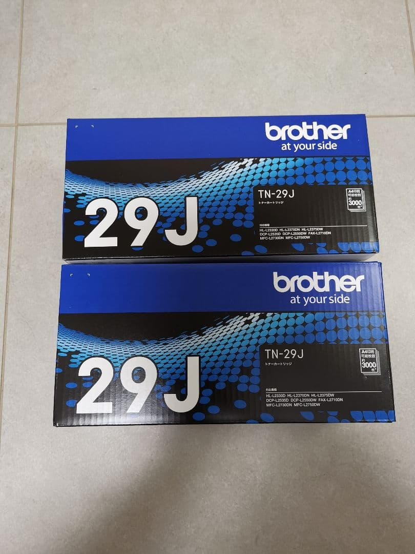 純正）brother TN-29J トナーカートリッジ 2個セット - メルカリ