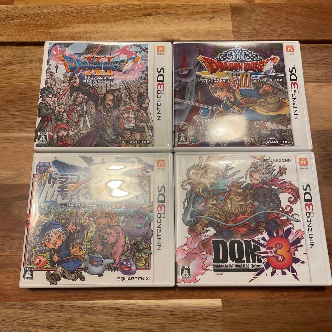 ドラクエ モンスターズ まとめ売り 4本 3DSソフト - メルカリ