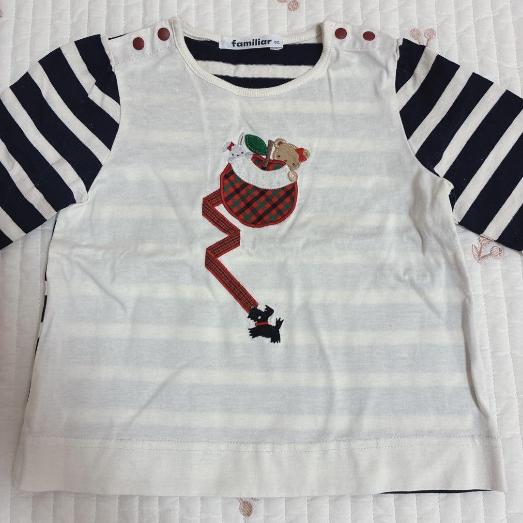 ファミリア 長袖 トップス 90cm - メルカリ