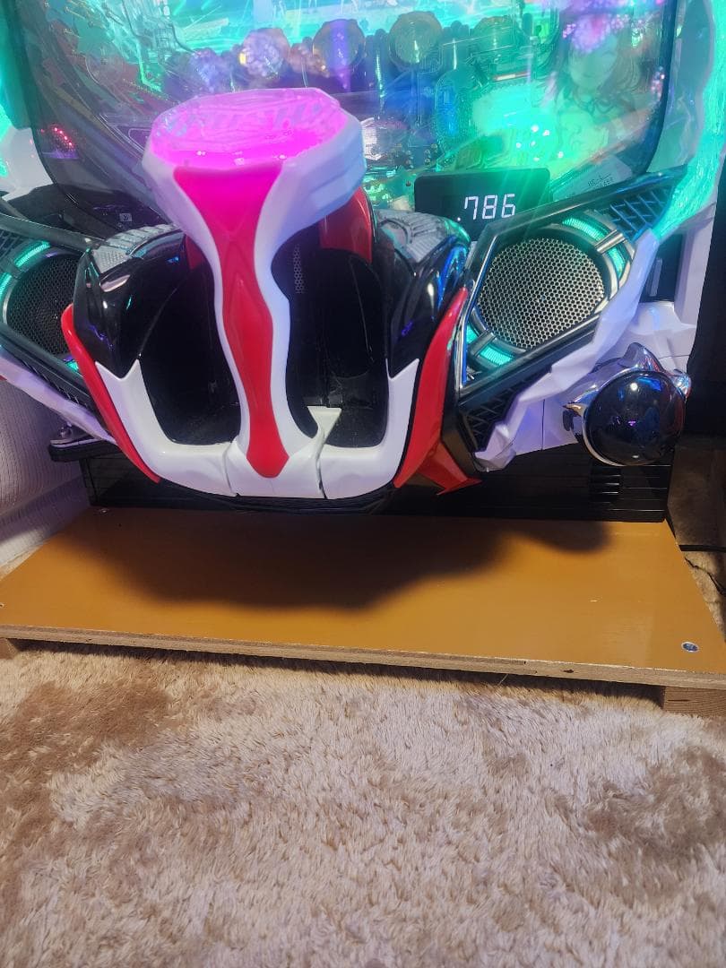 パチンコ実機 豪華オプション平和Pバンドリ 1/319 オート+循環加工