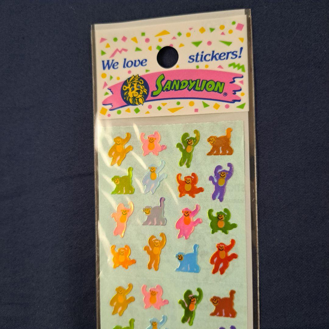 SANDYLION 新品未開封 オーロラ サル Monkey シール 希少 - メルカリ