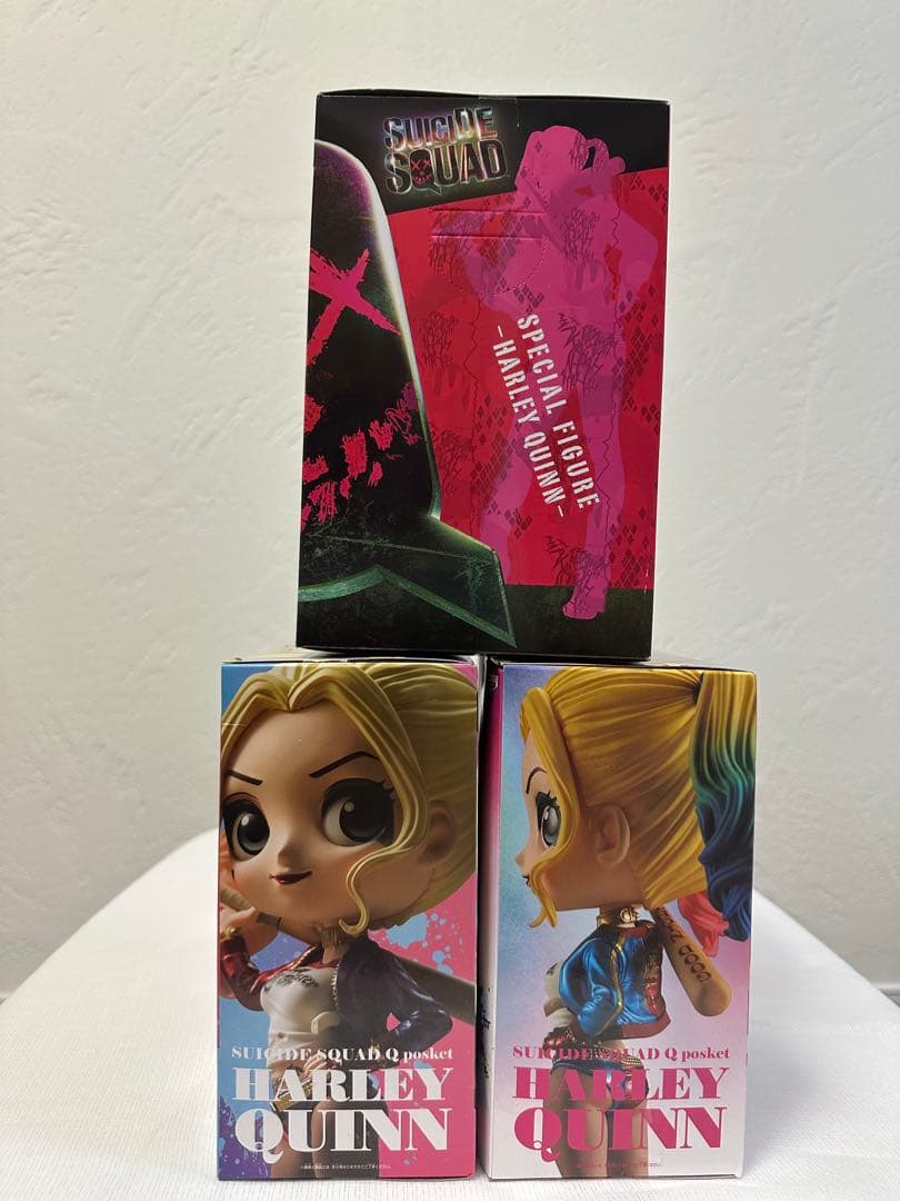 Qposketスーサイド・スクワッド ハーレイ・クイン フィギュア 3体