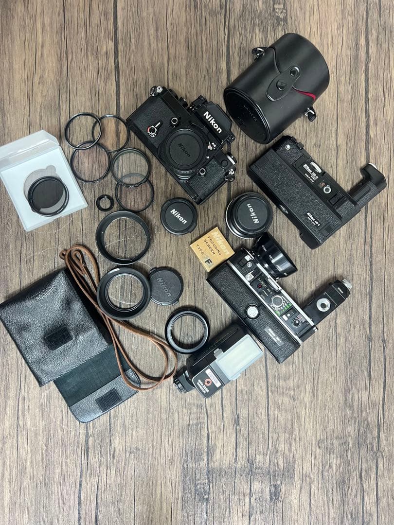 ニコン　F2 レンズ　セット ☆安い安い☆ NIKON F2 フォトミック ＆ レンズ3本 ☆安い安い☆ NIKON