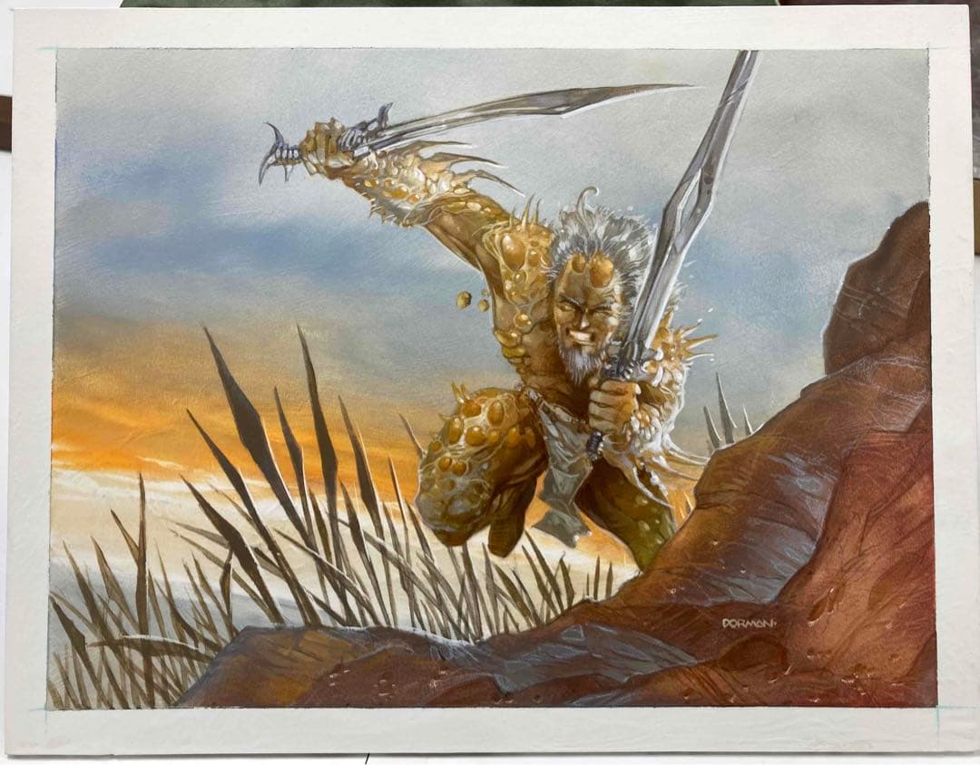 マジックザギャザリング 原画 オーリオックの刃番