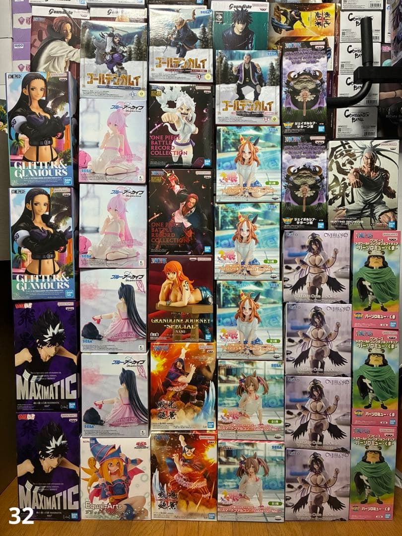 特価 最新 プライズフィギュア 62個 まとめ売り【ワンピ、幽遊白書