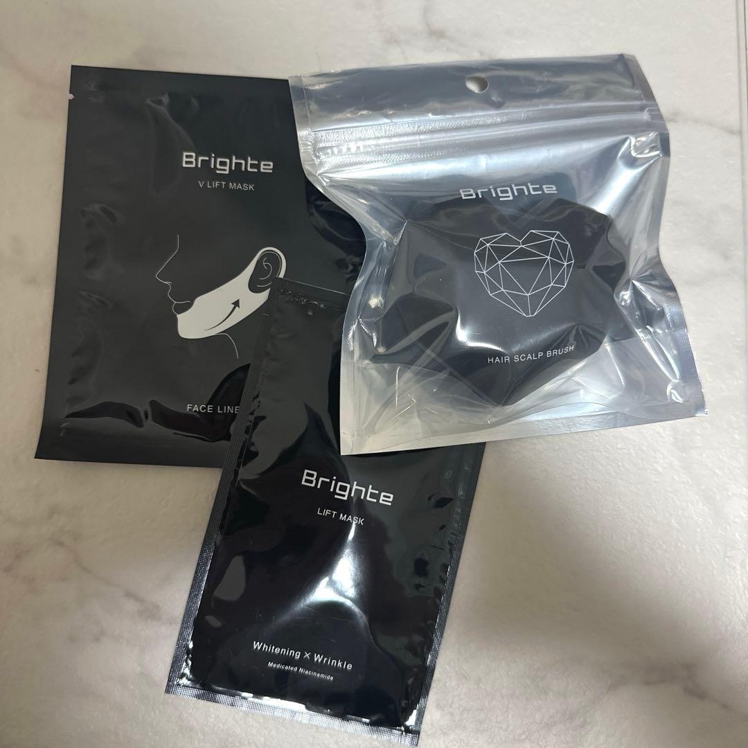 Brighte リフトマスク・スカルプブラシセット - メルカリ