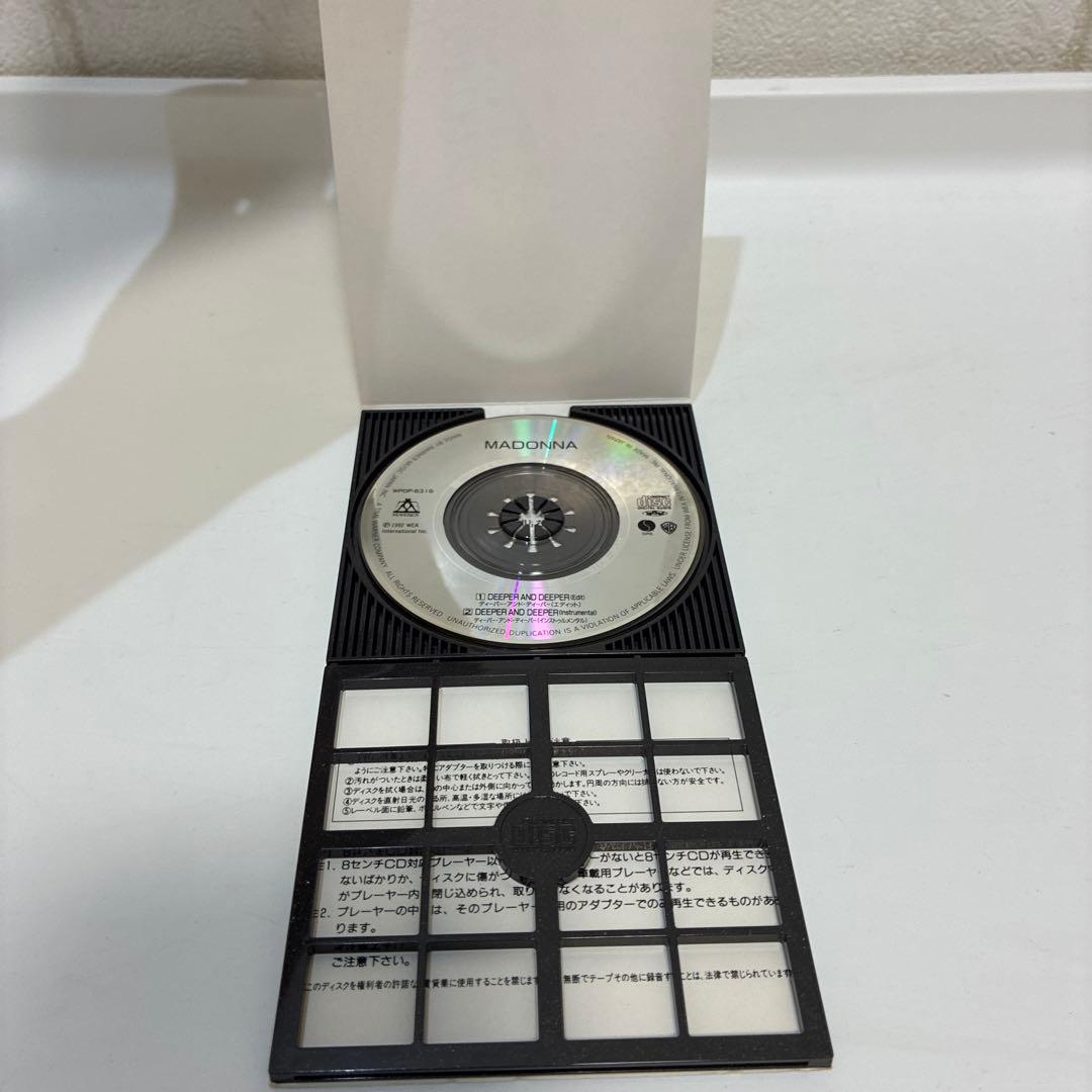希少　マドンナ/ディーパー・アンド・ディーパー　8cmCD　WPDP-6316