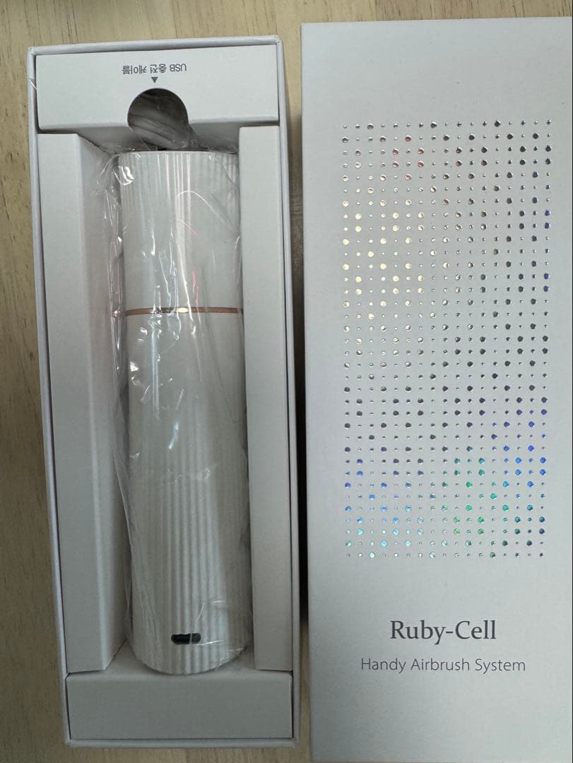 ルビーセル ハンディエアブラシ、美容液10本付き アフロゾーンジャパン／限定2000個で販売／メンズ市場の足掛かりに