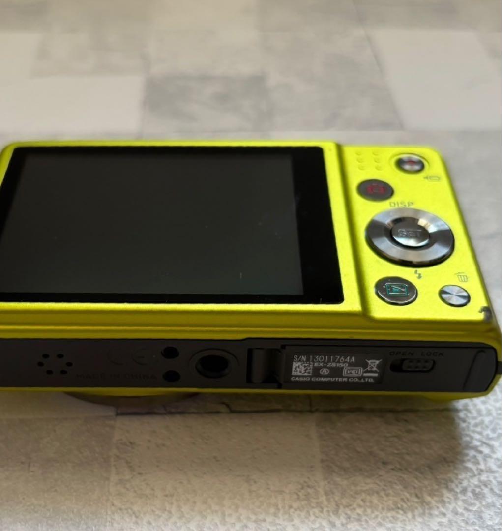 ★カシオ CASIO EXILIM EX-ZS150 12.5X イエロー