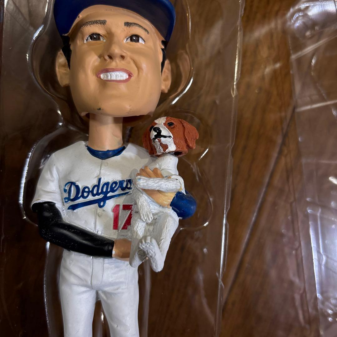 値下げ】大谷翔平 フィギュア ドジャース 17 デコピン バブルヘッド