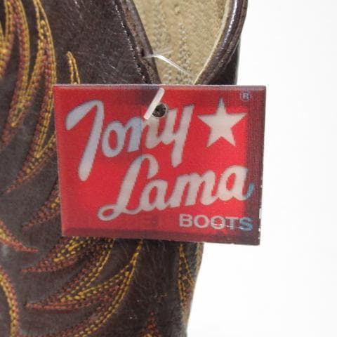 デッドストック Tony Lama レザー ウエスタンブーツ 10D USA製