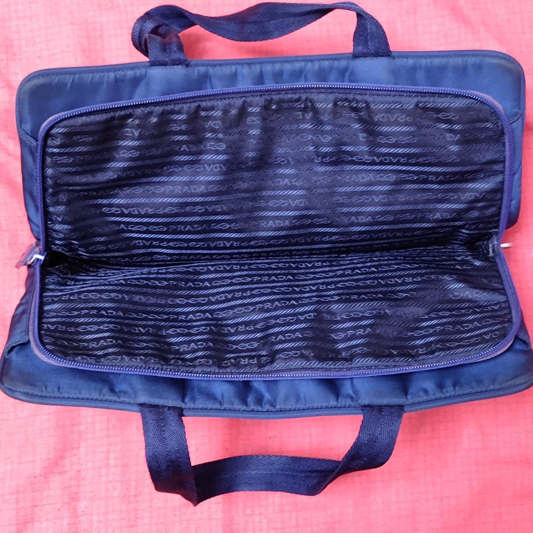 B*t様 PRADA【プラダ】ネイビーカラー ビジネスバッグ ギャランティカード