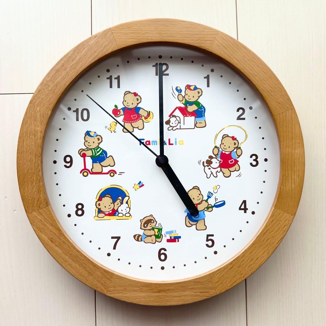 ファミリア 時計 壁掛け時計 レア - メルカリ