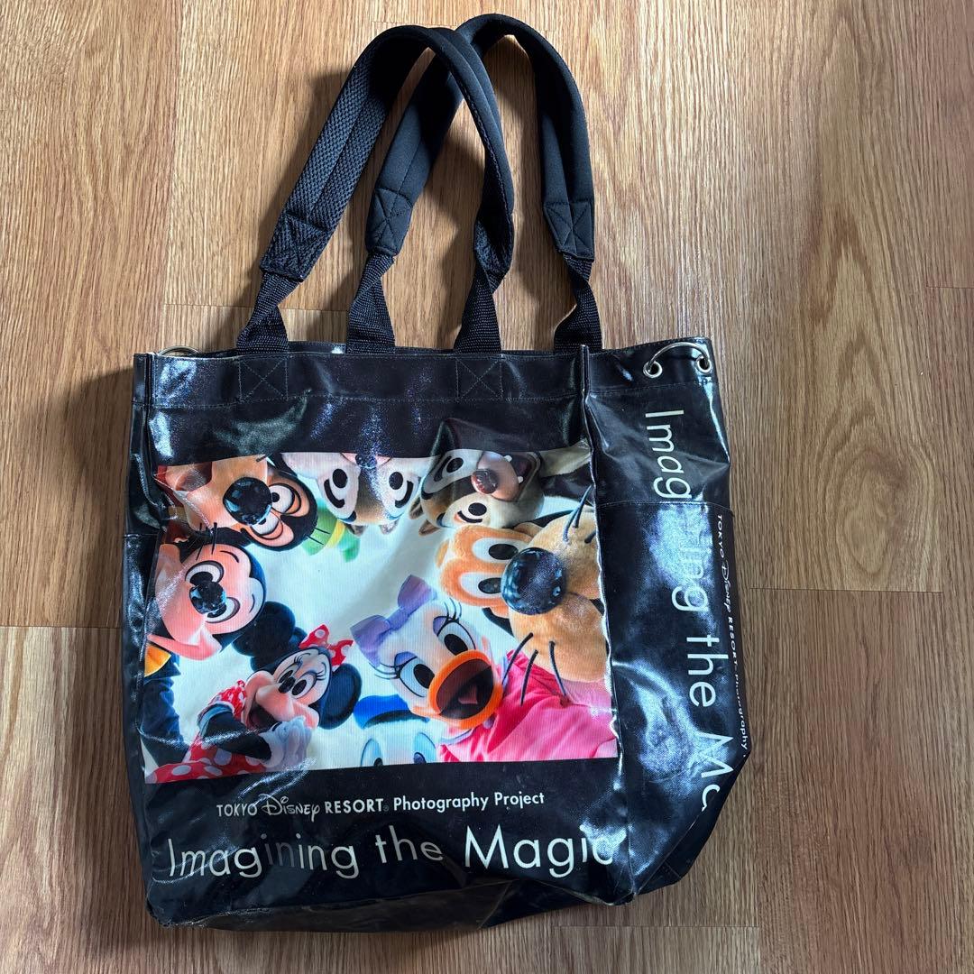 東京ディズニーリゾート 実写 トートバッグ ディズニーランド カメラ