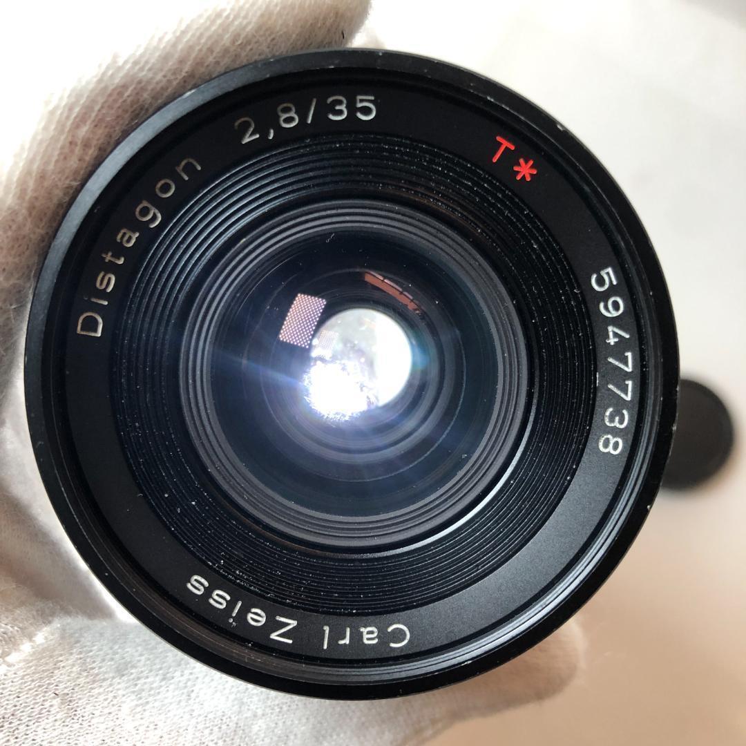 CONTAX distagon 35mm F2.8 aejヤシカマウント動作良好 - メルカリ