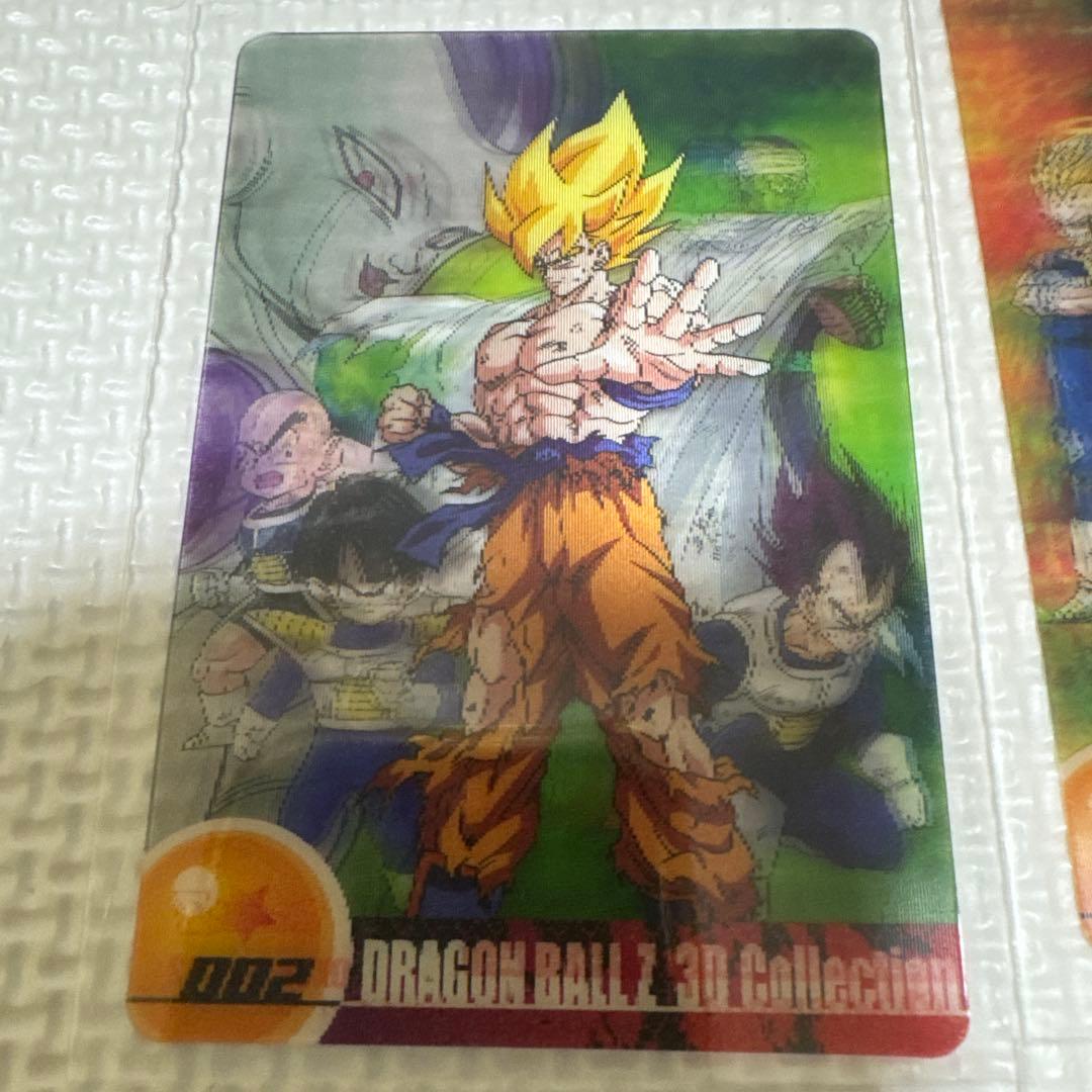 レア美品】ドラゴンボールZ 森永 ウエハース 3Dコレクション 7枚セット