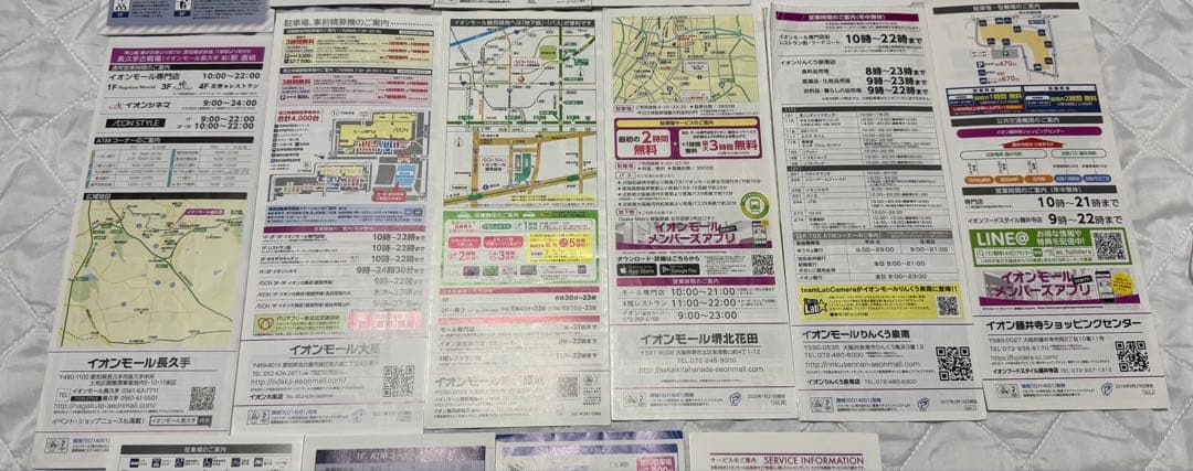 イオンモール フロアガイド フロアマップ 廃止済 - メルカリ