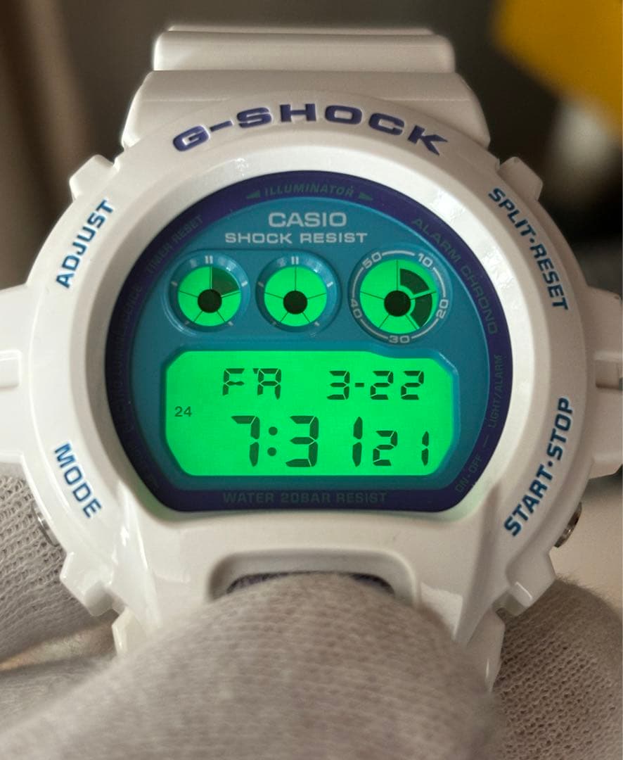 G-SHOCK/クレイジーカラー/ビンテージ/DW-6900/三つ目/ホワイト - メルカリ