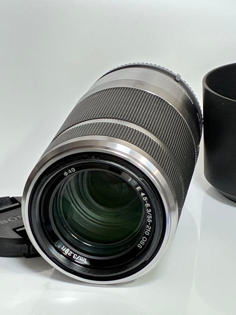 SONY E 55-210mm F4.5-6.3 レンズ 新品に近い